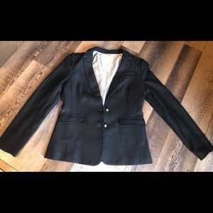 Hacking jacket/wool blazer